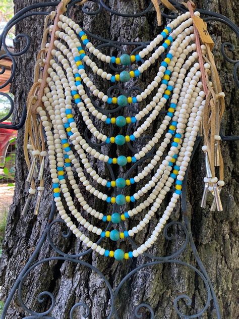 Crow Loop Necklace Native American Style Reproduction Etsy