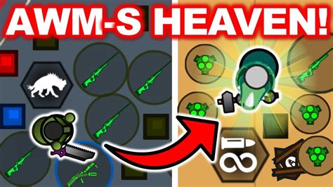 AWM S HEAVEN With MASTER SCAVENGER Surviv Io YouTube