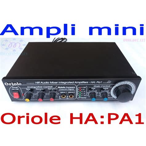 Ampli Mini Oriole HA PA1 100W Shopee Việt Nam