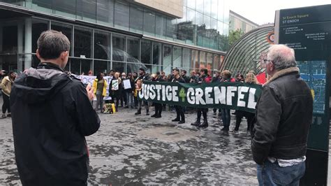 Watch Heartfelt Moment Scots Pay Tribute To Grenfell Tower Victims At