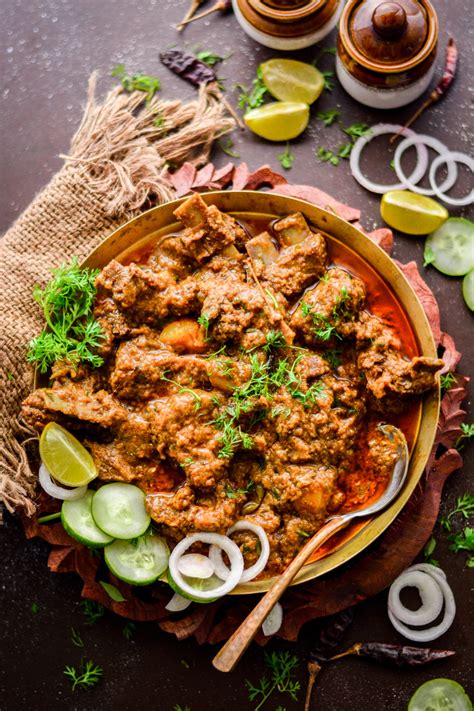 Kosha Manghso Bengali Mutton Kasha Calcutta Style Mutton Curry