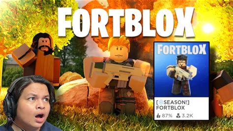 Fortblox Fornite Roblox Youtube