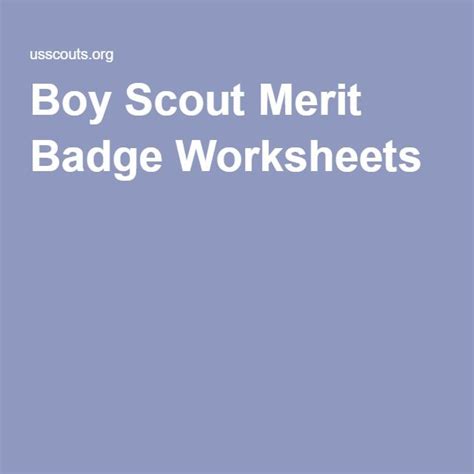 Sports Merit Badge Workbook Pdf