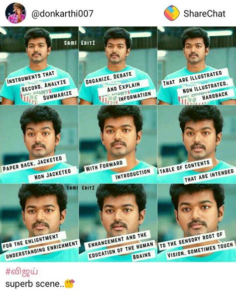 Nanban - Book Definition #Vijay | Actor quotes, Crazy jokes, Very funny jokes