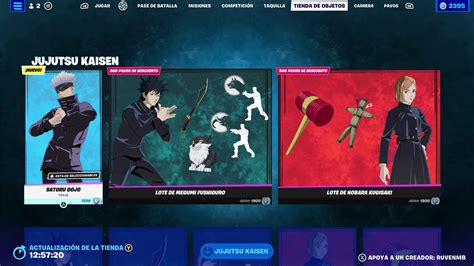 Fortnite Cómo conseguir las nuevas skins de Jujutsu Kaisen Diario