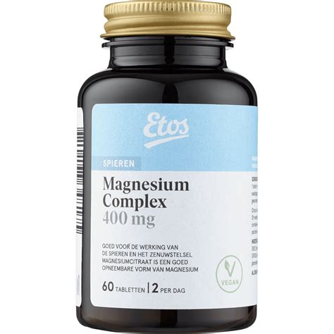 Etos Magnesium Complex 200mg 60 Stuks 60 EA Etos