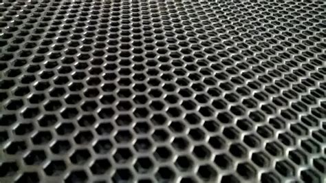 Ss201 Ss304 Ss316 08mm 1 Mm 2mm 3 Mm Hole Factory Stainless Steel Honeycomb Perforated Metal