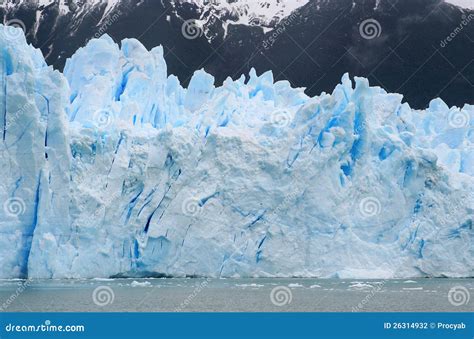 Glacier Cracks Stock Photo Image Of Park Argentina