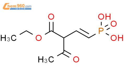 61550 26 33 Butenoic Acid 2 Acetyl 4 Phosphono 1 Ethyl Ester化学式、结构式