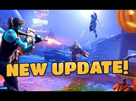 New Halloween Update Fortnite Battle Royale Youtube