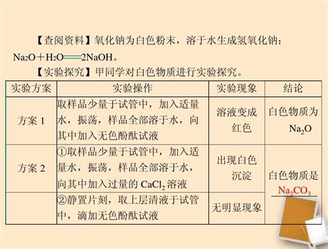 2012年中考化学复习资料 专题五 科学探究课件word文档在线阅读与下载免费文档