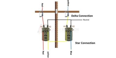 Star Delta Transformer Connection Earth Bondhon