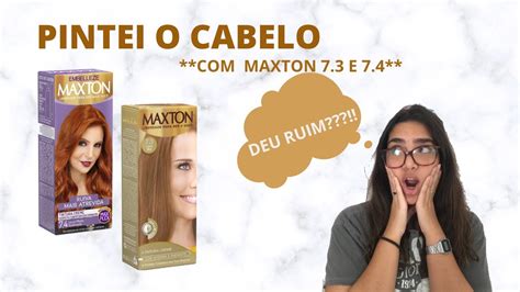 Maxton 7.3 Antes E Depois - PINTANDO O CABELO com MAXTON 7.3 E 7.4 *DEU MAIS OU MENOS BOM* - YouTube