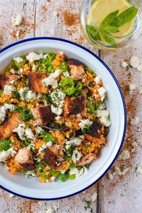 Cajun Salmon Salad Hungry Healthy Happy