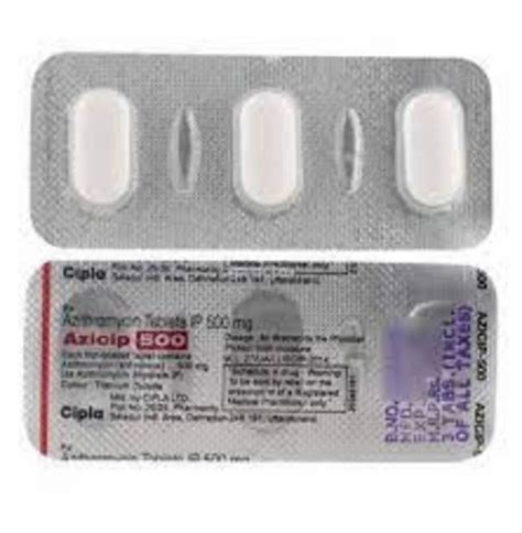 Azisign Azicip Azithromycin Tablets Azicip Mg Tablets Manufacturer