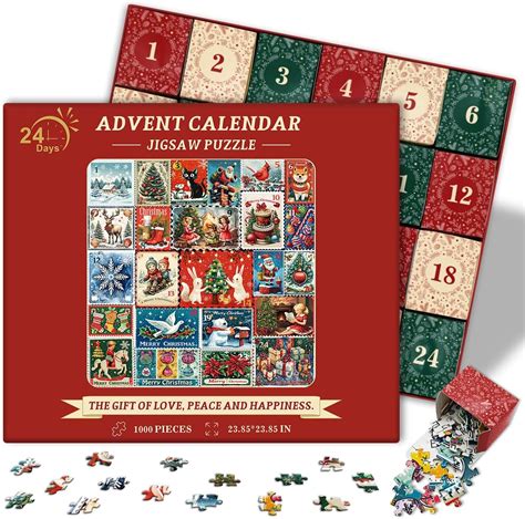 Advent Calendar 2024 Christmas Puzzle For Adults 1000