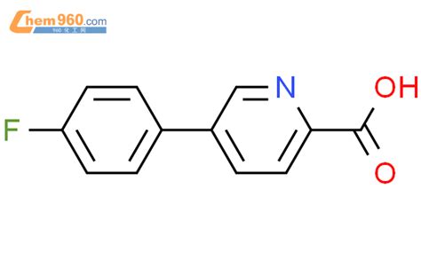 845826 99 5 5 4 氟苯基 吡啶 2 甲酸化学式结构式分子式mol 960化工网