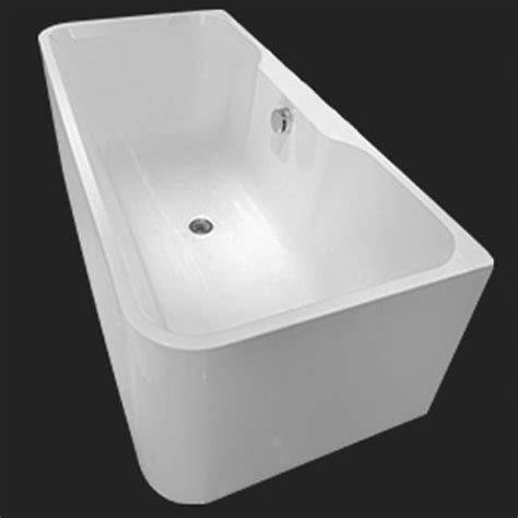 Acrylic Rectangular Tub Freestanding Soaking Bath 315 Inch Wide