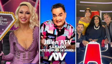 Reinas del show El reventonazo o JB en ATV cuál lideró el rating el