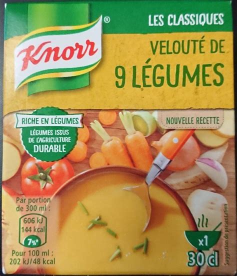 Knorr Soupe Liquide Velout De L Gumes Brique Cl Ml