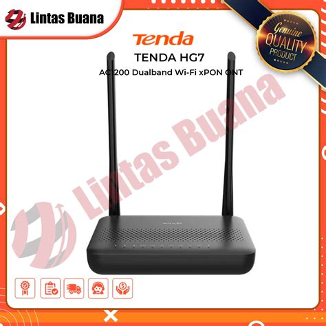 Jual Tenda HG7 AC1200 Dualband Wi Fi XPON ONT Shopee Indonesia