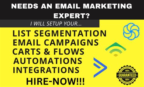 Setup Klaviyo Activecampaign Sendinblue Automation Email Expert By Jadensmith1 Fiverr