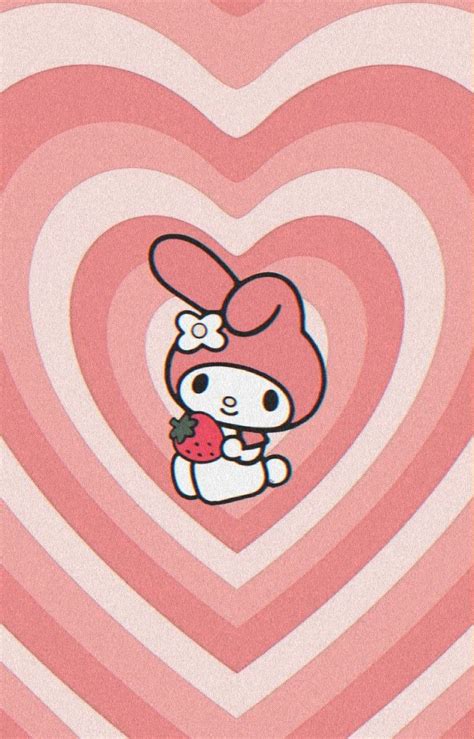 Wallpaper My Melody En 2022 Pegatinas Bonitas Garabatos Lindos