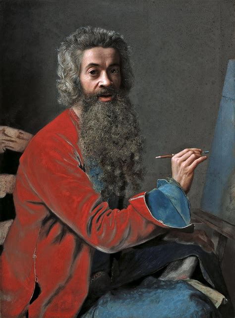 Jean Etienne Liotard Autoportrait dit à la longue barbe c 1751