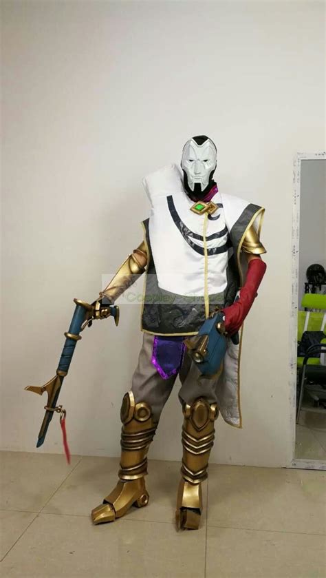 Custom Cheap League Of Legends Lol Jhin Classic Full Cosplay Costume In League Of Legends Lol