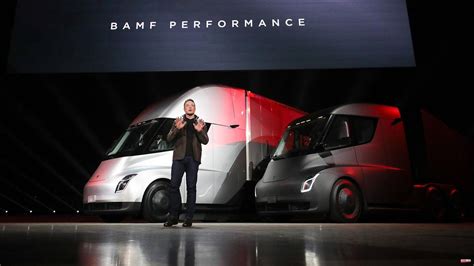 Electric Truck Semi After A Long Wait Elon Musk Announces The Start