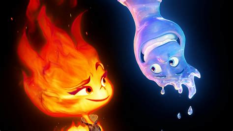 Fire meets water in the teaser trailer for Pixar’s Elemental