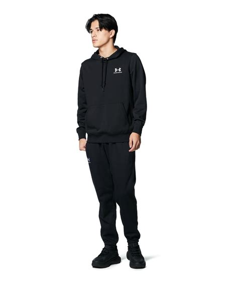 アンダーアーマーunder Armour スウェットパーカー Uaエッセンシャルテリー フーディー 1384820 001 スポーツ用