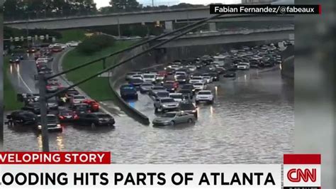 Flooding On Atlanta Highway As Water Main Breaks Cnn