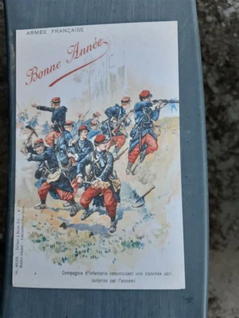 Carte Postale Soldat Militaire Arm E Guerre Compagnie Infanterie Weick