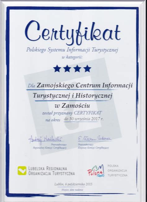 Cztery Gwiazdki W Polskim Systemie Certyfikacji Informacji