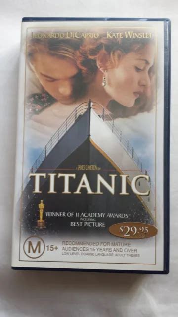 Titanic Vhs Leonardo Dicaprio Kate Winslet Eur Picclick Fr