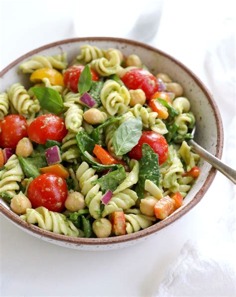 Pesto Pasta Salad In 30 Minutes Detoxinista