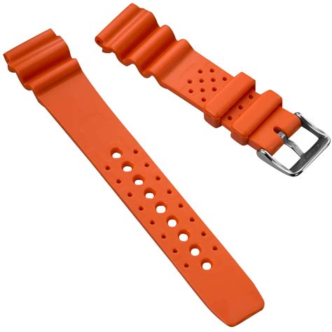 ZULUDIVER PU PVC Rubber Dive Watch Strap For SEIKO CITIZEN 20 22mm EBay