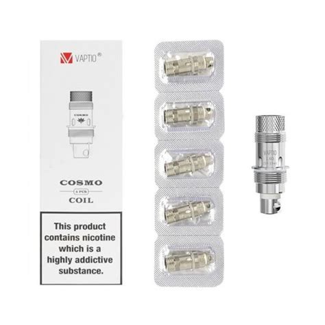 Vaptio Cosmo Coils 5pk Cosmo 30w Kit Tyro 25w Kit