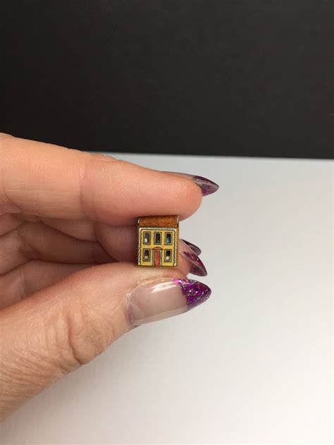 Miniature Micro Dollshouse For A Dollshouse Fully Furnished Etsy Uk