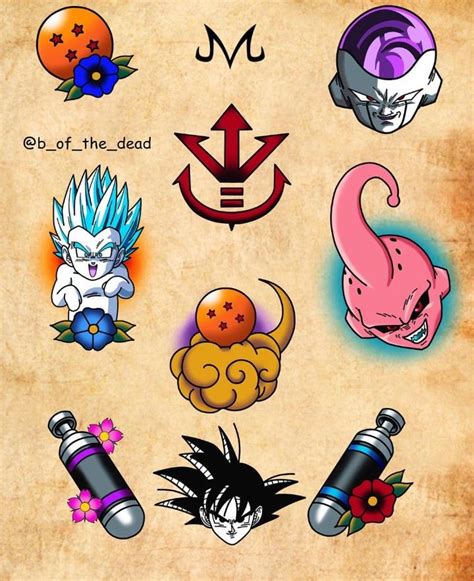 Dragon Ball Z Dragon Ball Tattoo Dragon Ball Artwork Z Tattoo