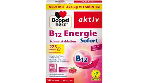 Doppelherz B12 Energie Sofort Schmelztabletten 30 Schmelztabletten