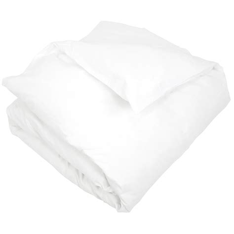 Housse De Couette X Cm Uni Pur Coton Alto Blanc Linnea Linge De