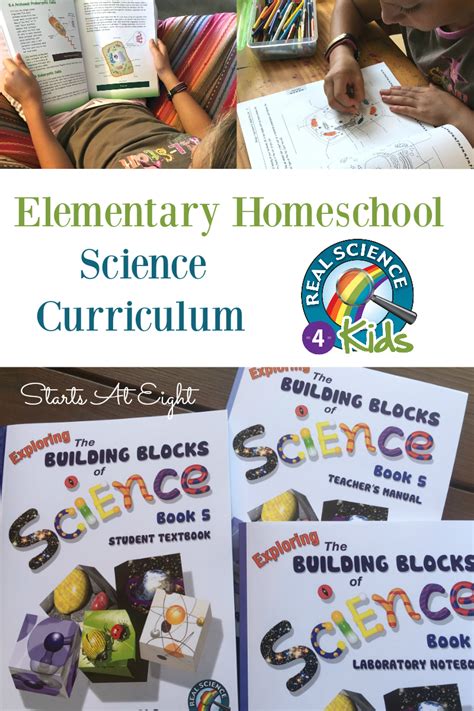 Elementary Homeschool Science Curriculum Real Science 4 Kids