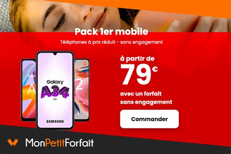 SFR : des smartphones à 100€ avec ce forfait mobile à 15,99€