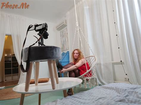 Blonde Mature Marta In Red Dress And Black Pantyhose Nude Pics