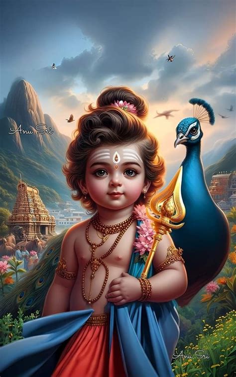 Pin On Lord Muruga In 2024 Baby Murugan Paintings Cute Murugan