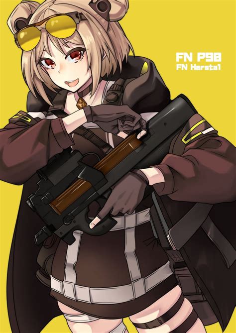 P90 Girls Frontline Drawn By Nakiusagi Danbooru