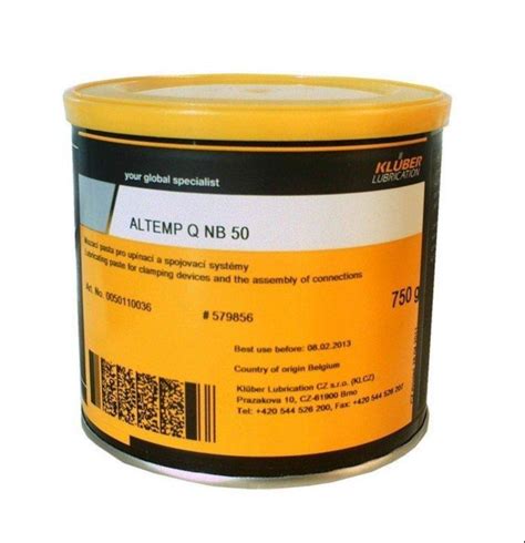 Kluber Altemp Q NB 50 At Rs 22000 Kg Kluber Lubricating Greases In