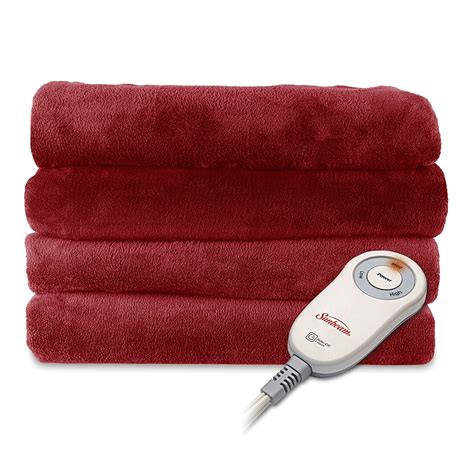 Buy Sunbeam Electric Microplush Heated Throw At Ubuy Nepal